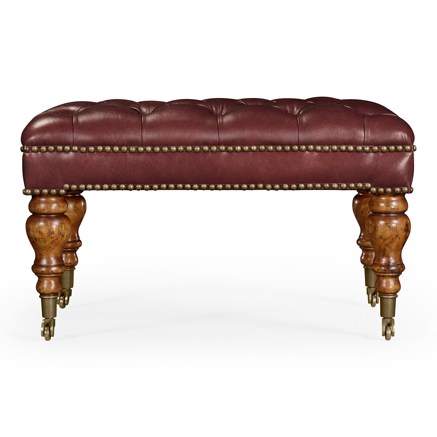 Large Chesterfield Style Footstool/Ottoman