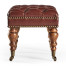 Small Chesterfield Style Footstool/Ottoman