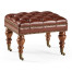 Small Chesterfield Style Footstool/Ottoman