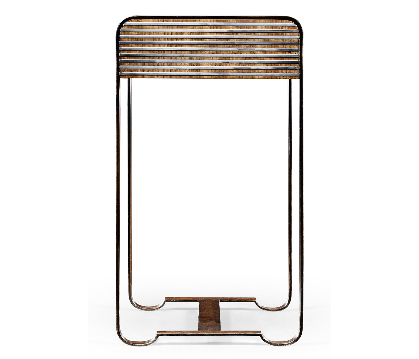 50's Americana side table with steel details