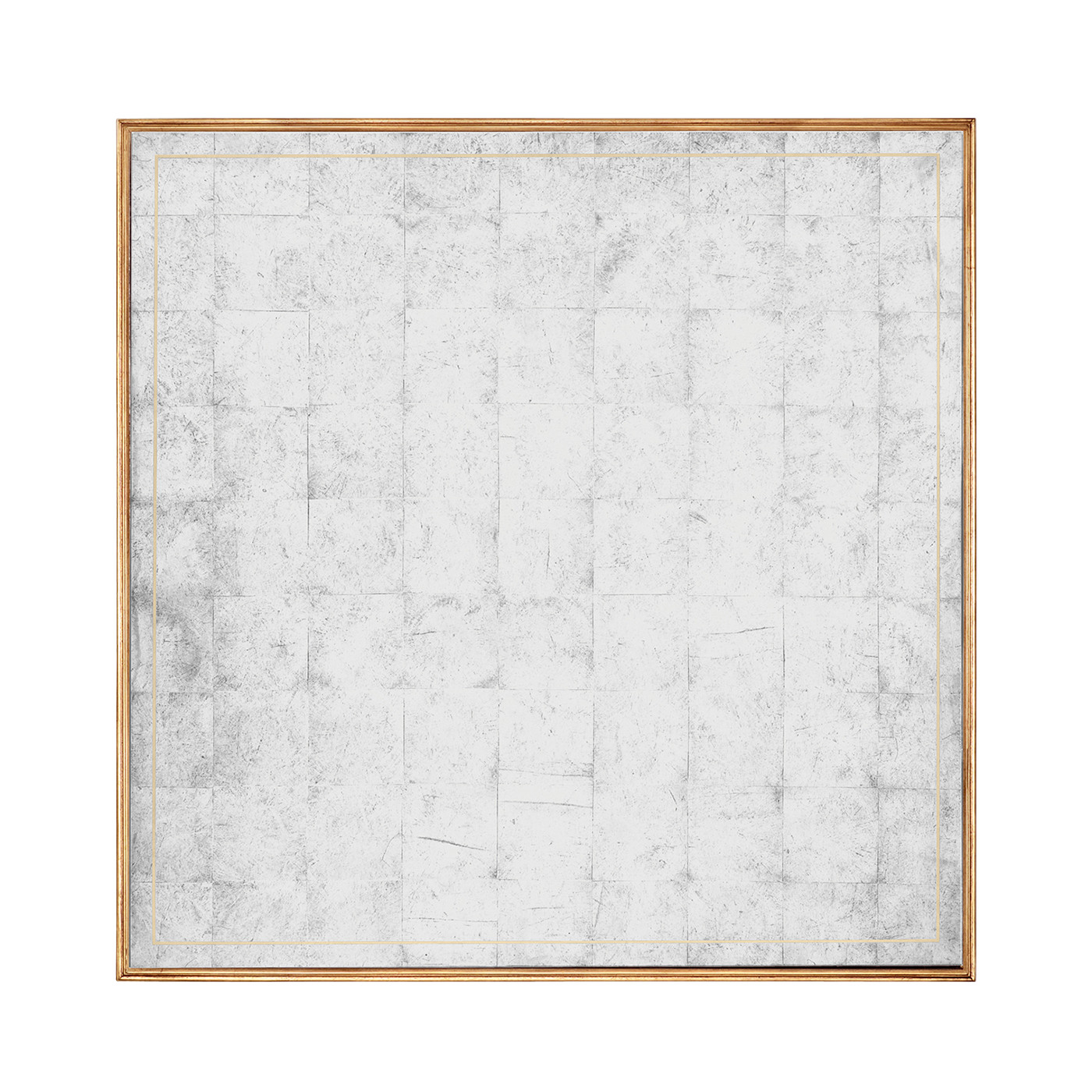 Églomisé and Gilded Square Coffee Table 