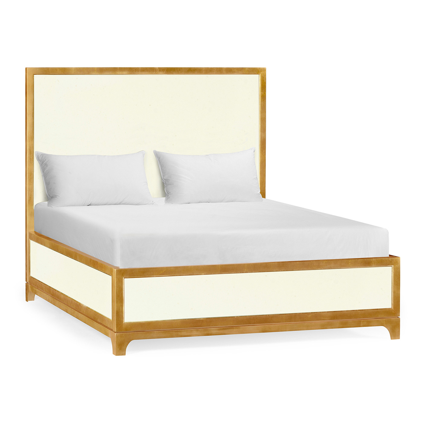 Blanc & Gold UK Queen Bed 