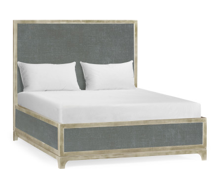 Flannel & Silver UK Queen Bed 