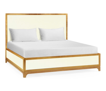 Blanc & Gold US King Bed 