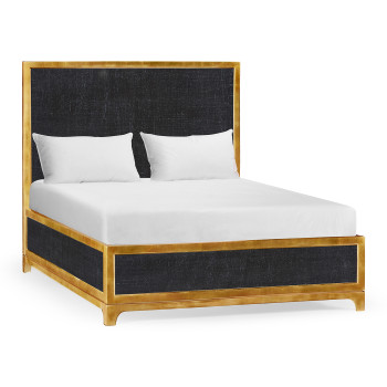 Charcoal & Gold US Queen Bed 