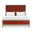 Lipstick & Silver US Queen Bed 
