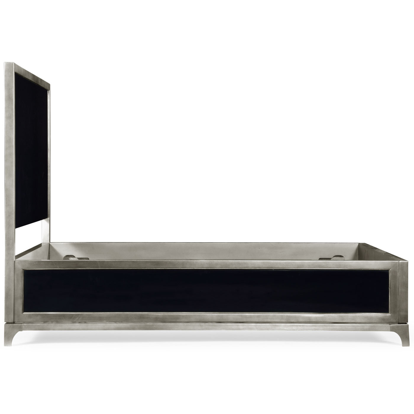 Noir & Silver US Queen Bed