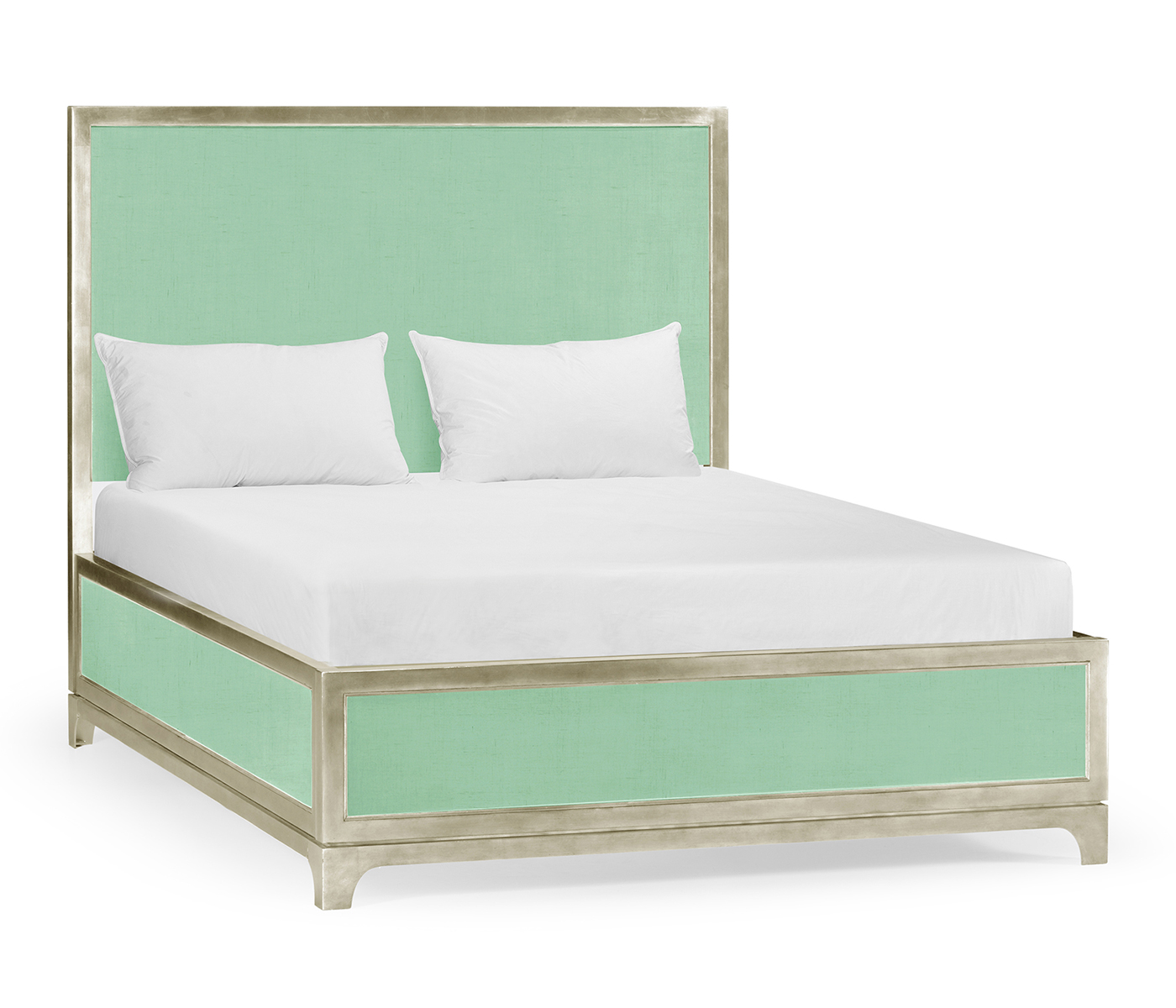 Robin's Egg & Silver US Queen Bed
