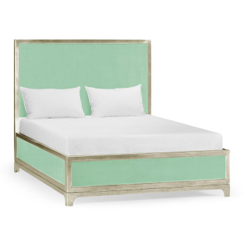 Robin's Egg & Silver US Queen Bed