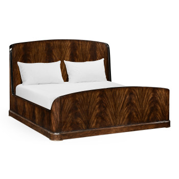 Biedermeier Mahogany US King Bed