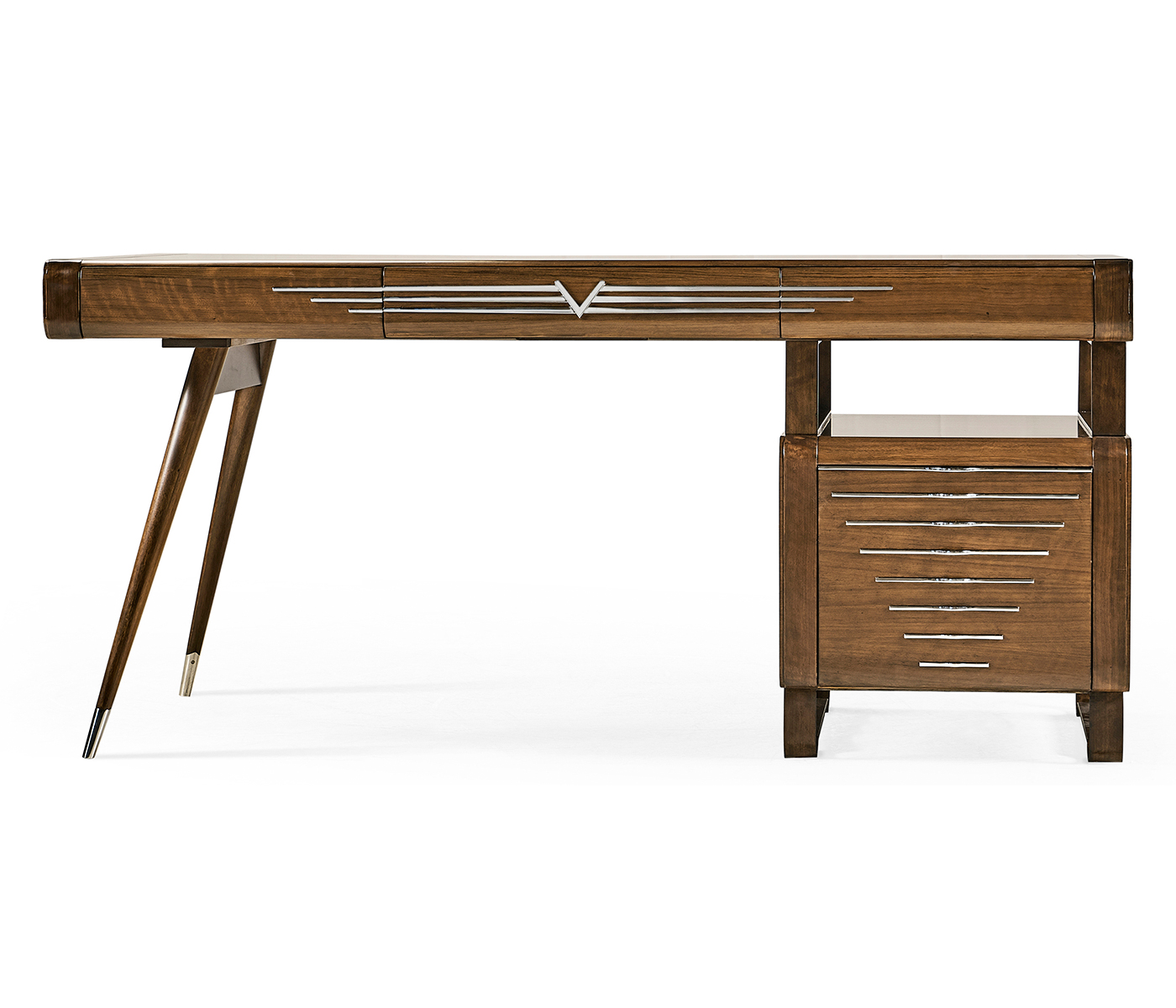 50's Americana Pedestal Desk