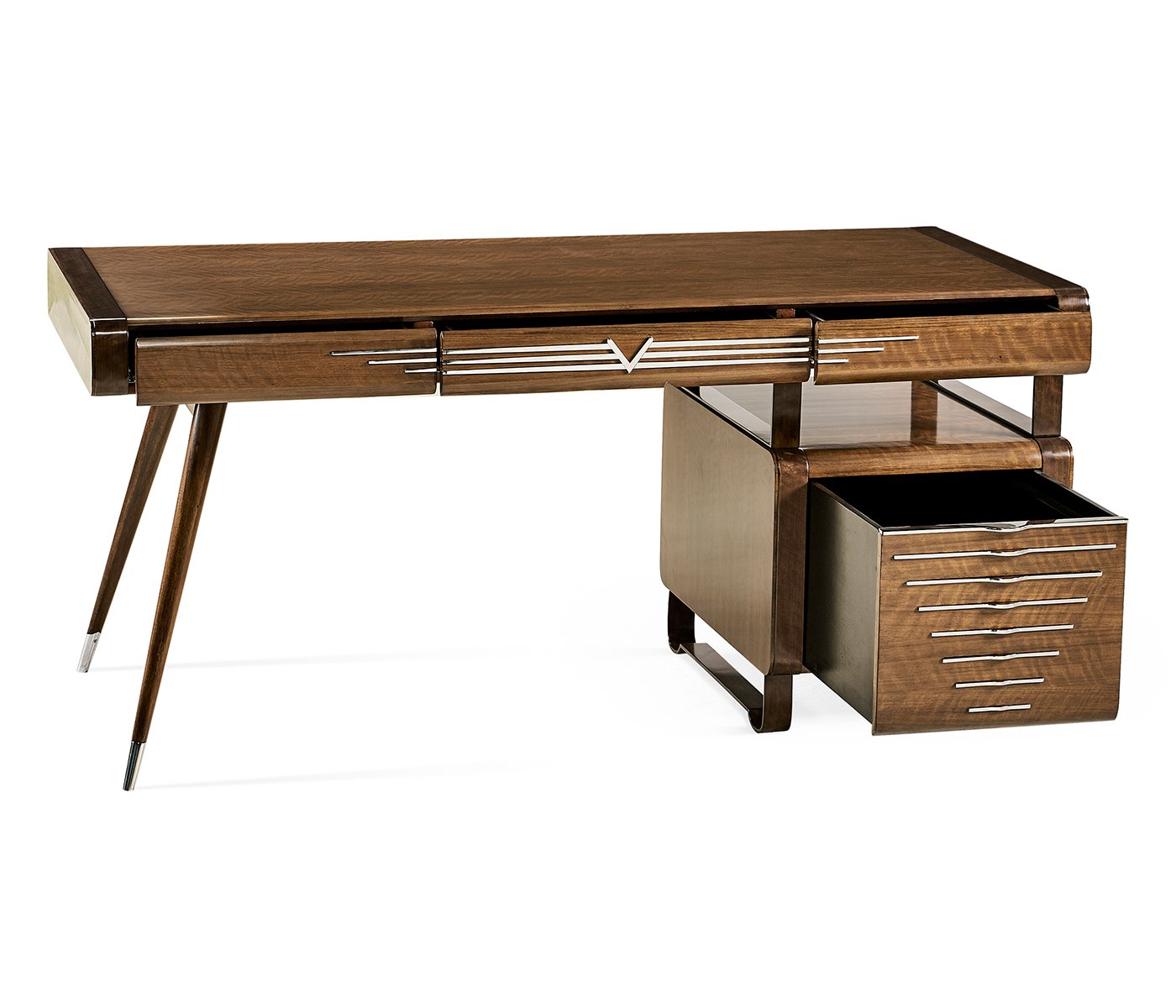 50's Americana Pedestal Desk