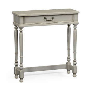 Grey Painted Rectangular Side Table