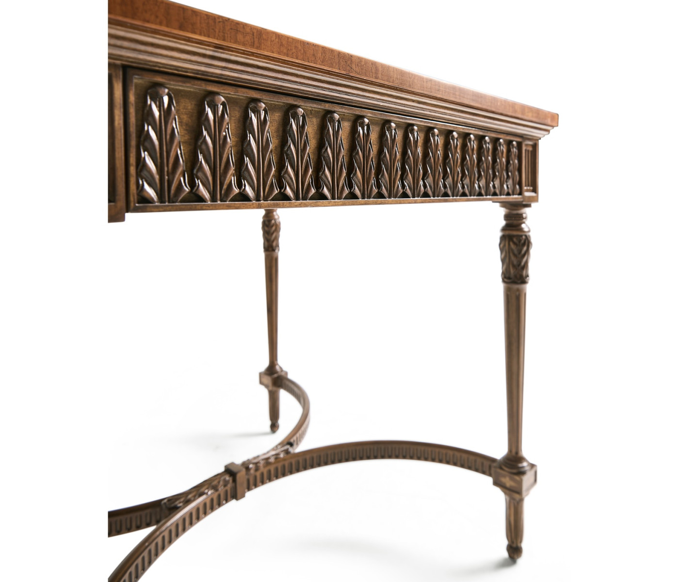 Napoleon III style side table with fine inlay