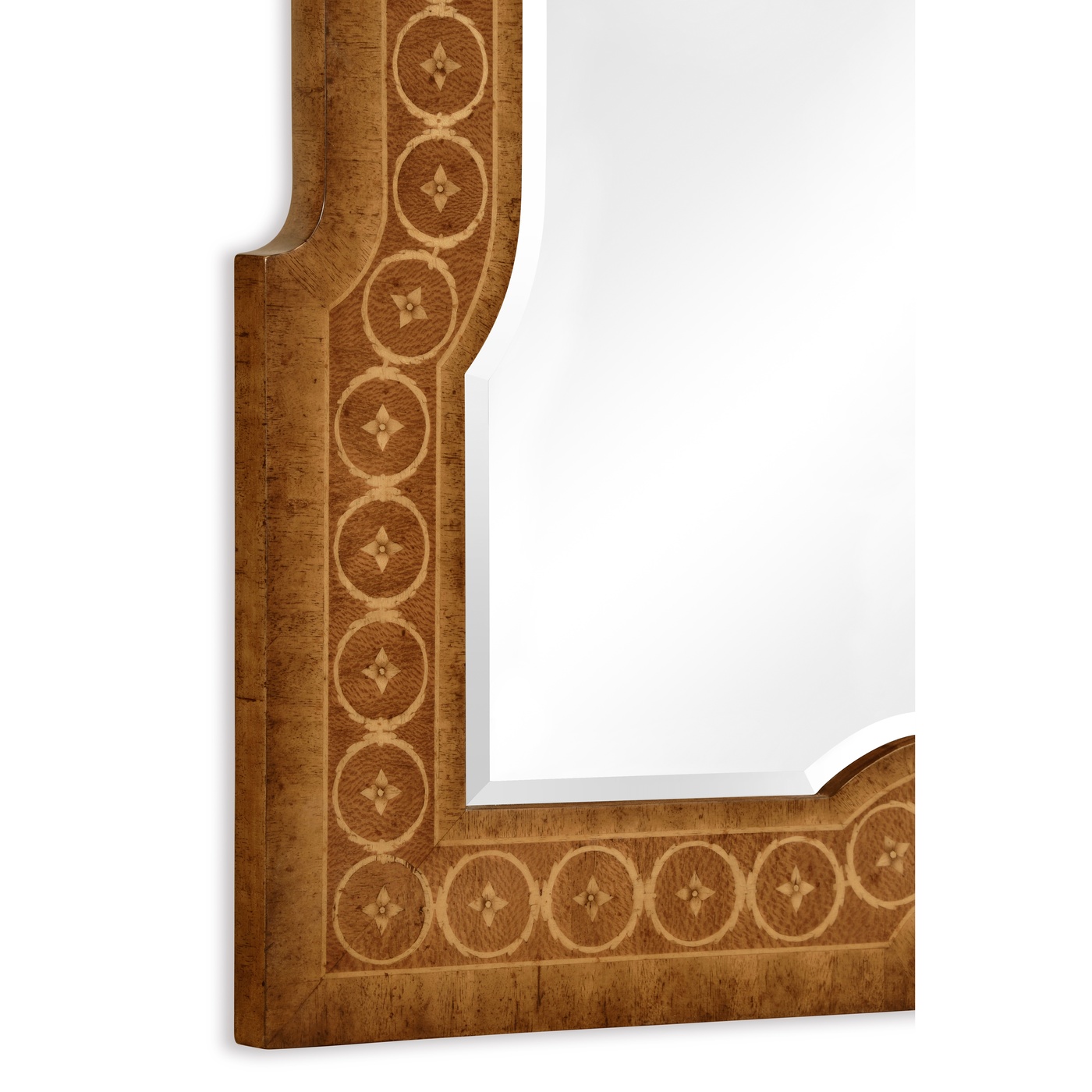Napoleon III style wall mirror fine inlay
