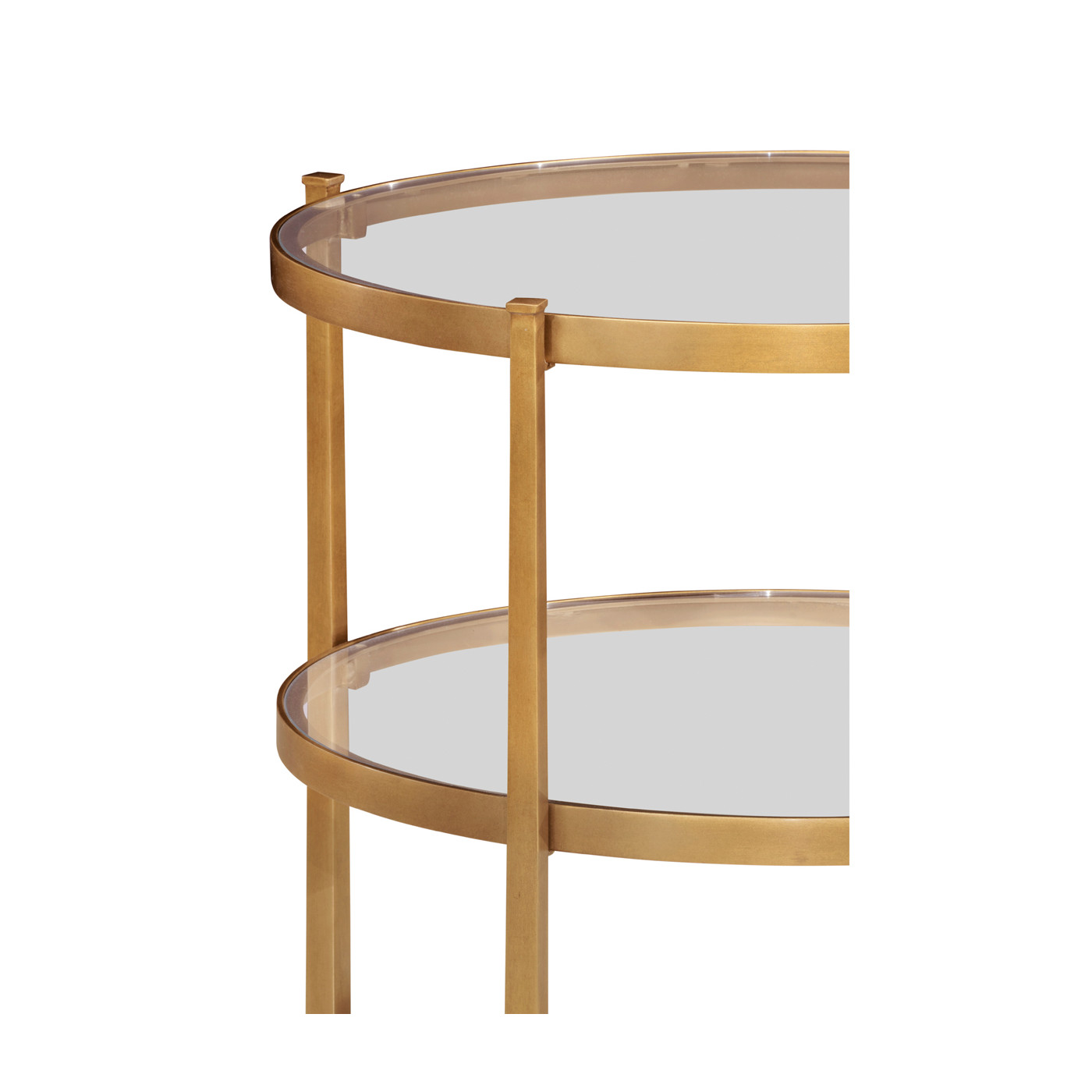 Gilded Three Tier Table