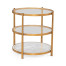 Gilded Three Tier Table