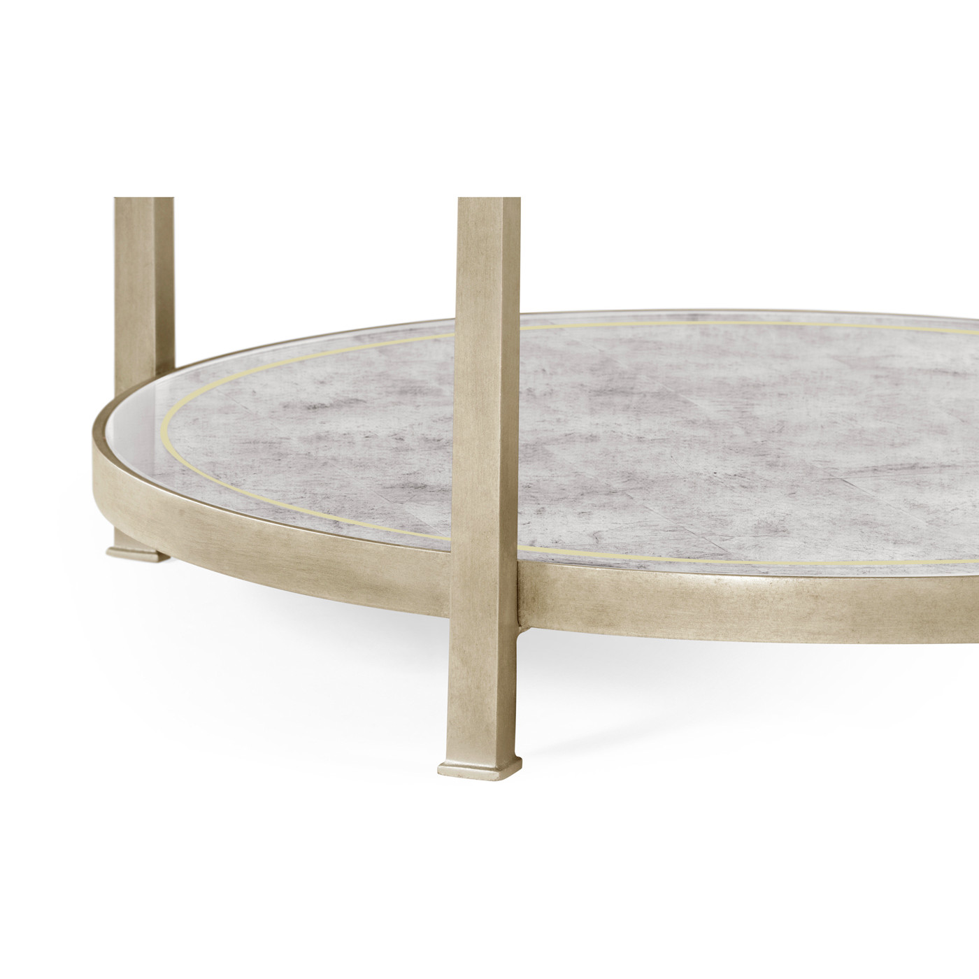 Silver Three Tier Table