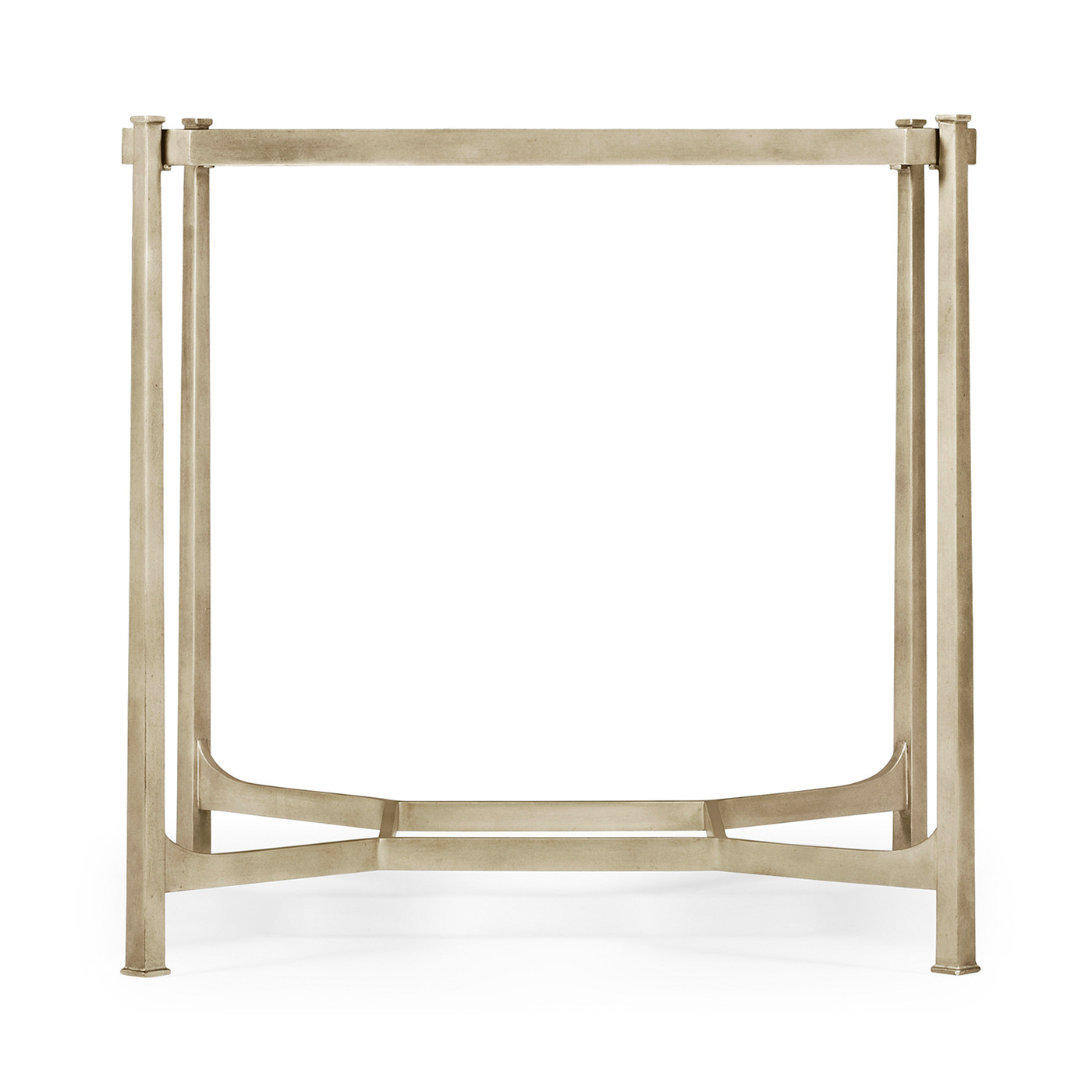 Silver Square Side Table