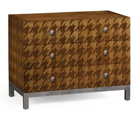 Houndstooth Chest of Drawers