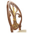 Sheraton Walnut Oval Back Side Chair
