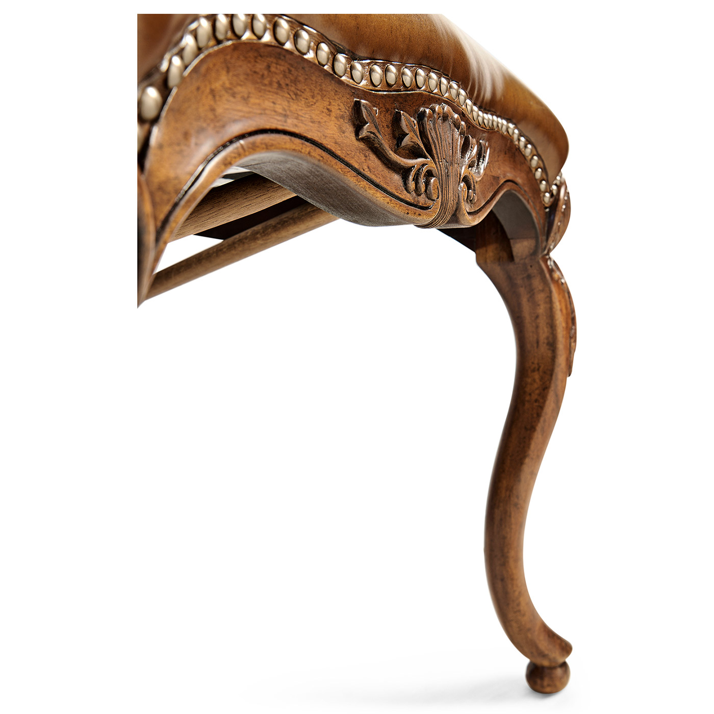 Sheraton Walnut Oval Back Side Chair