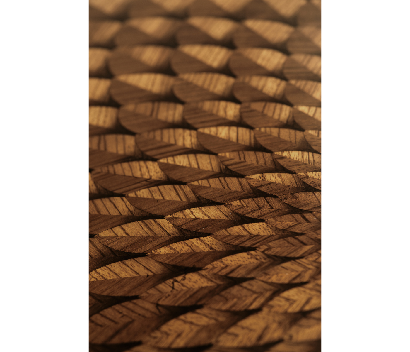 Feather Inlay Cocktail Cabinet