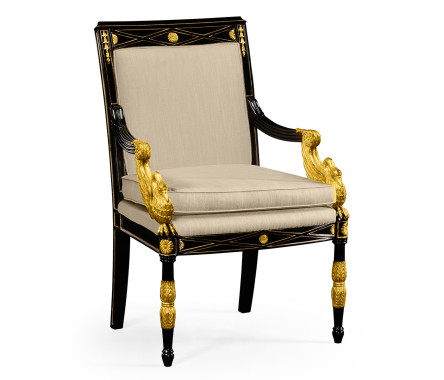 Kensington Swan Arm Chair