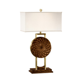 Pangolin Zebrano Table Lamp