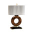 Porthole Rosewood Table Lamp