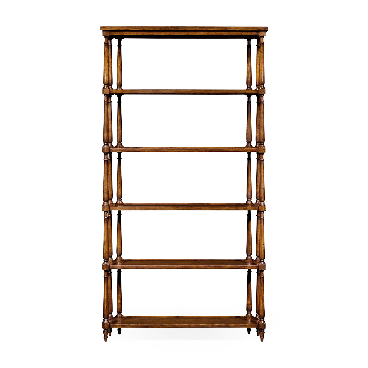 Five Tier Étagère with Triple Column Supports