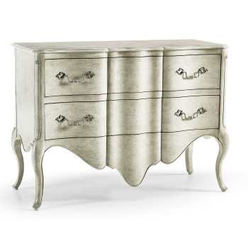 Peble grey - French provincial style chest of drawers
