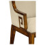 Greek Key Design Biedermeier Walnut Arm Chair