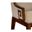 Greek Key Design Biedermeier Walnut Arm Chair