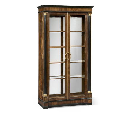 Regency Antique Mahogany Display Cabinet