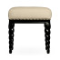 Black Barleytwist Stool