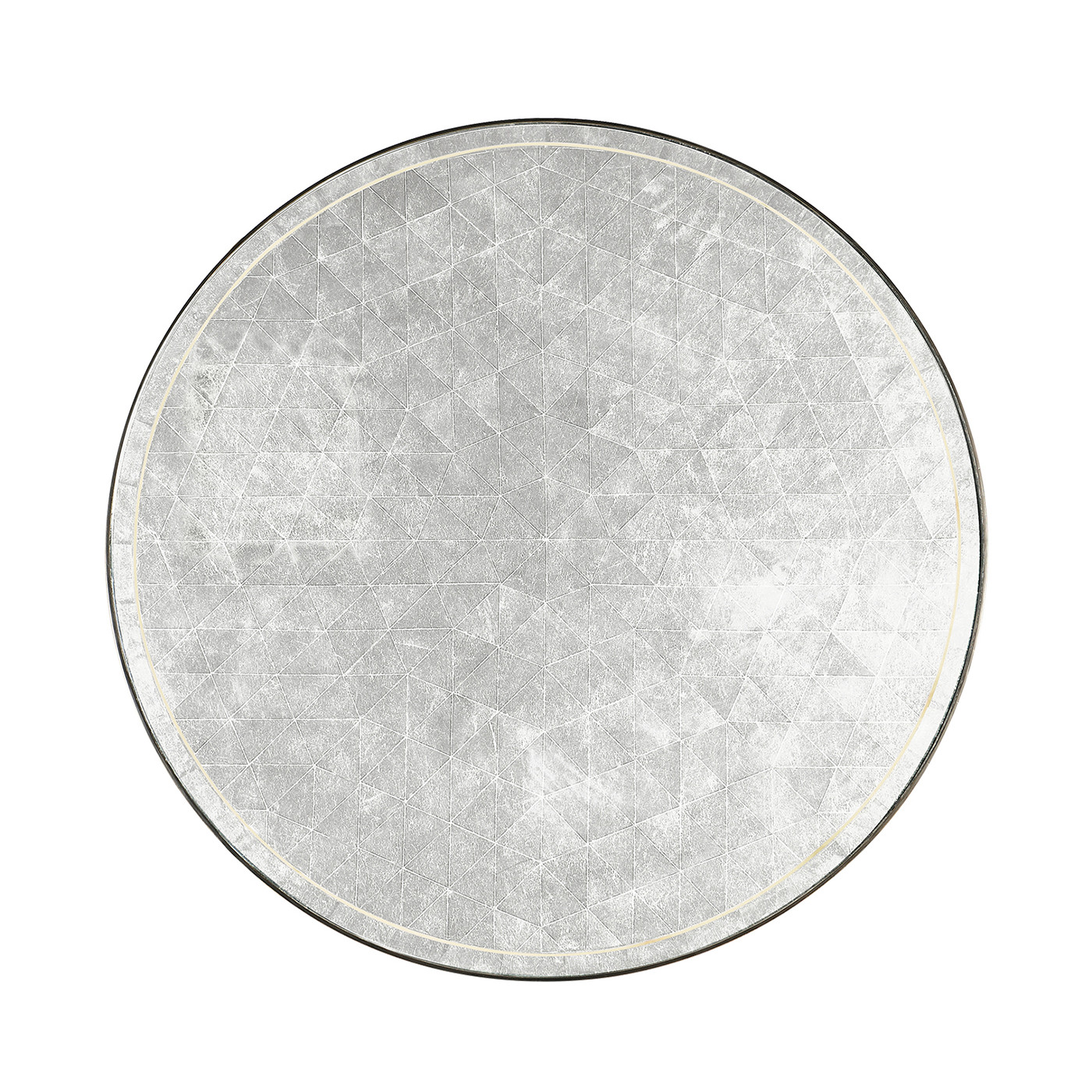 Églomisé Glass Bronze Coffee Table