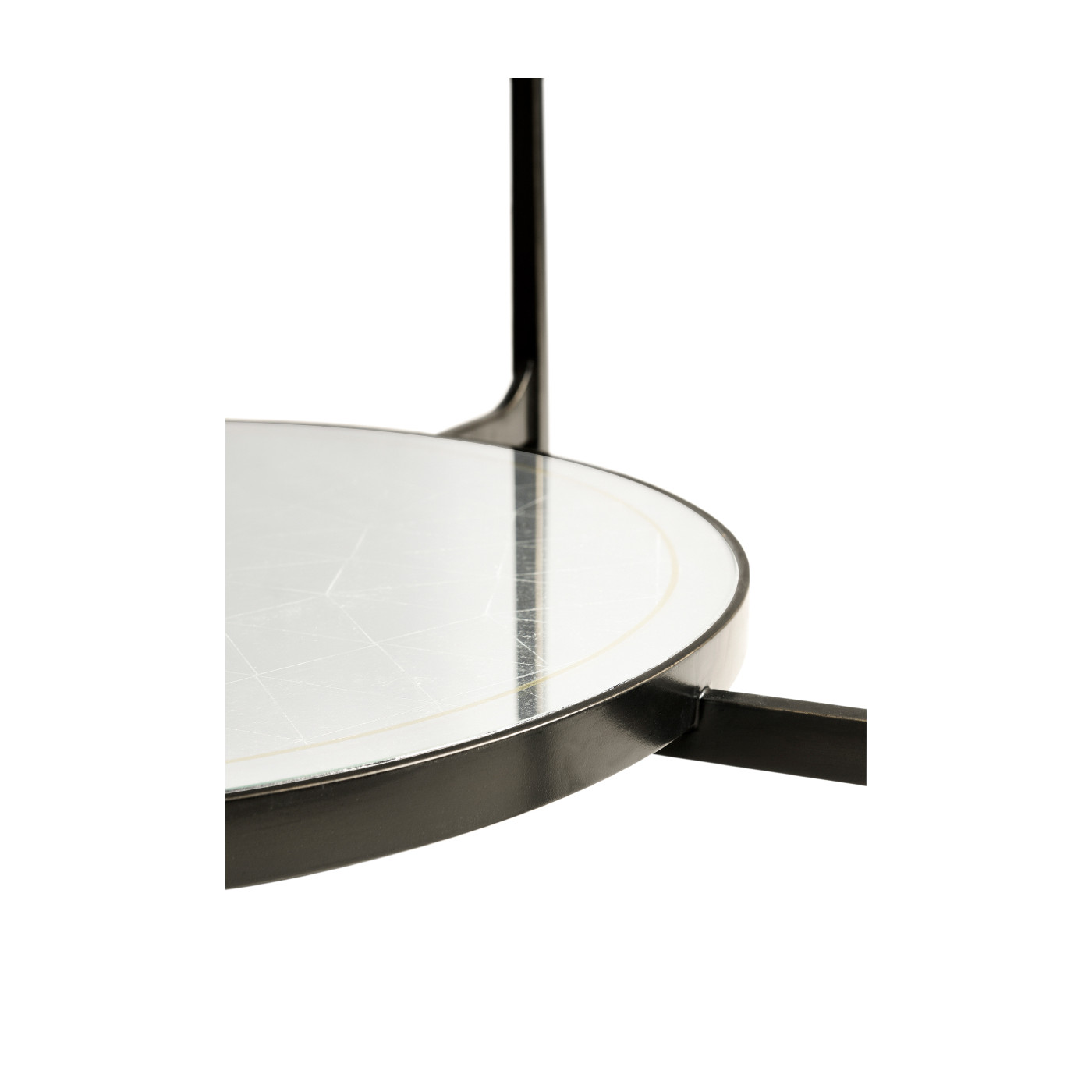 Églomisé Glass Bronze Coffee Table