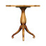 Finely Inlaid Lamp Table with Nine Sided Top