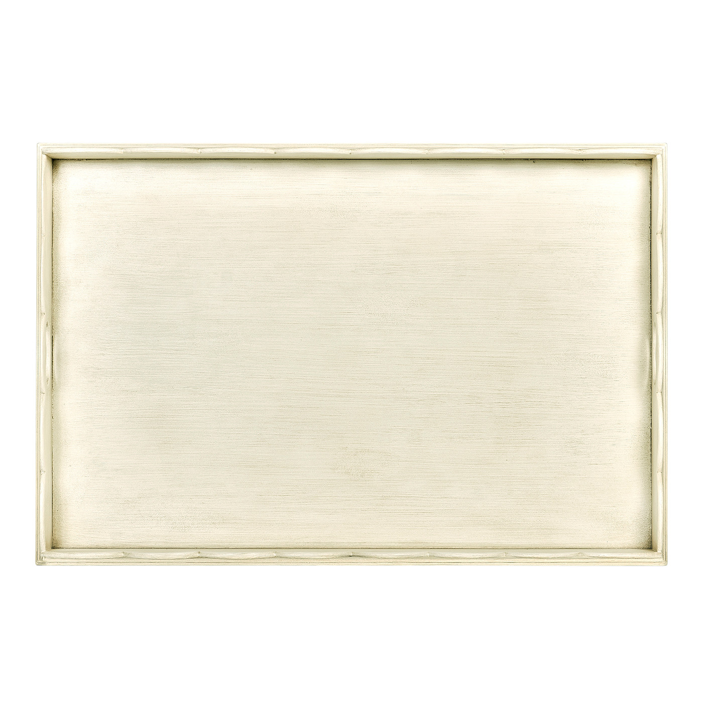 Large Scallopped Linen Tray