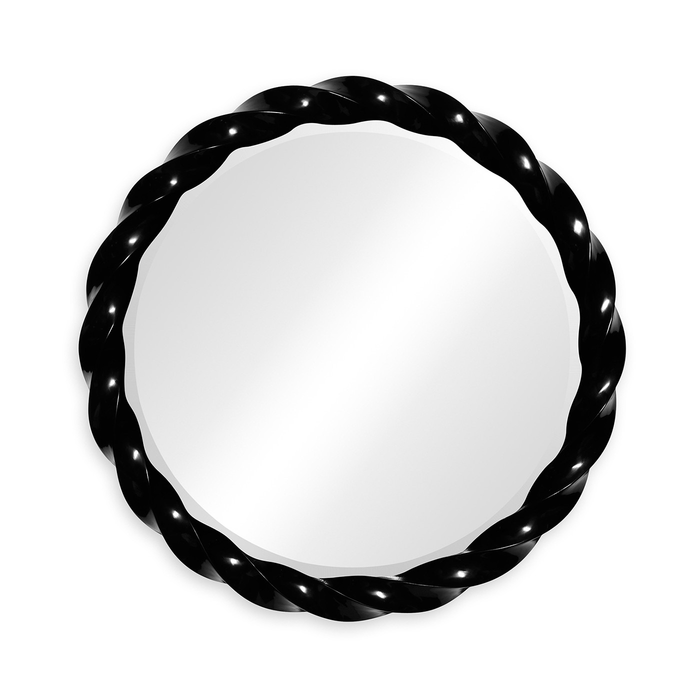 Black Twisted Mirror 35