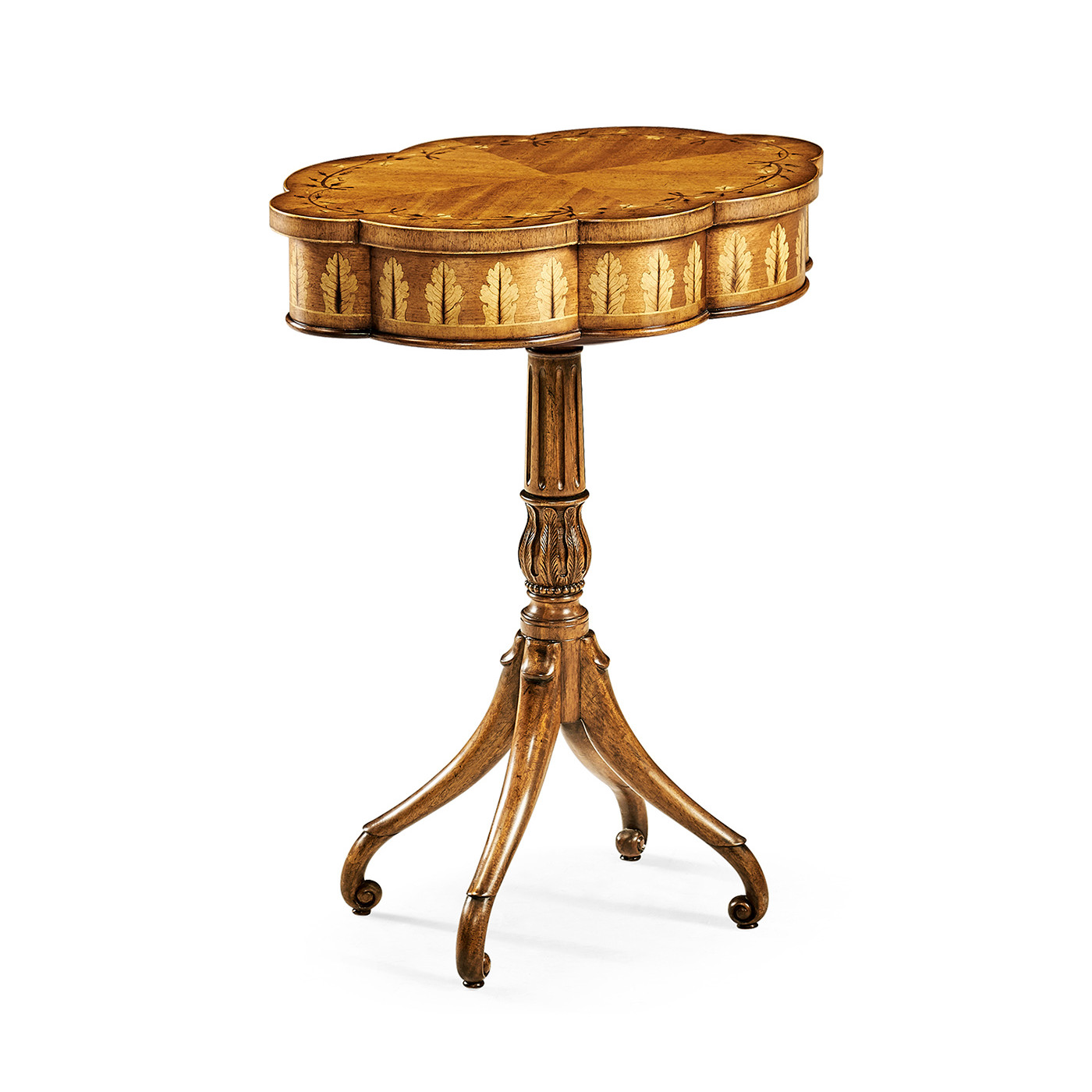 Sheraton Style Lobed Work Box