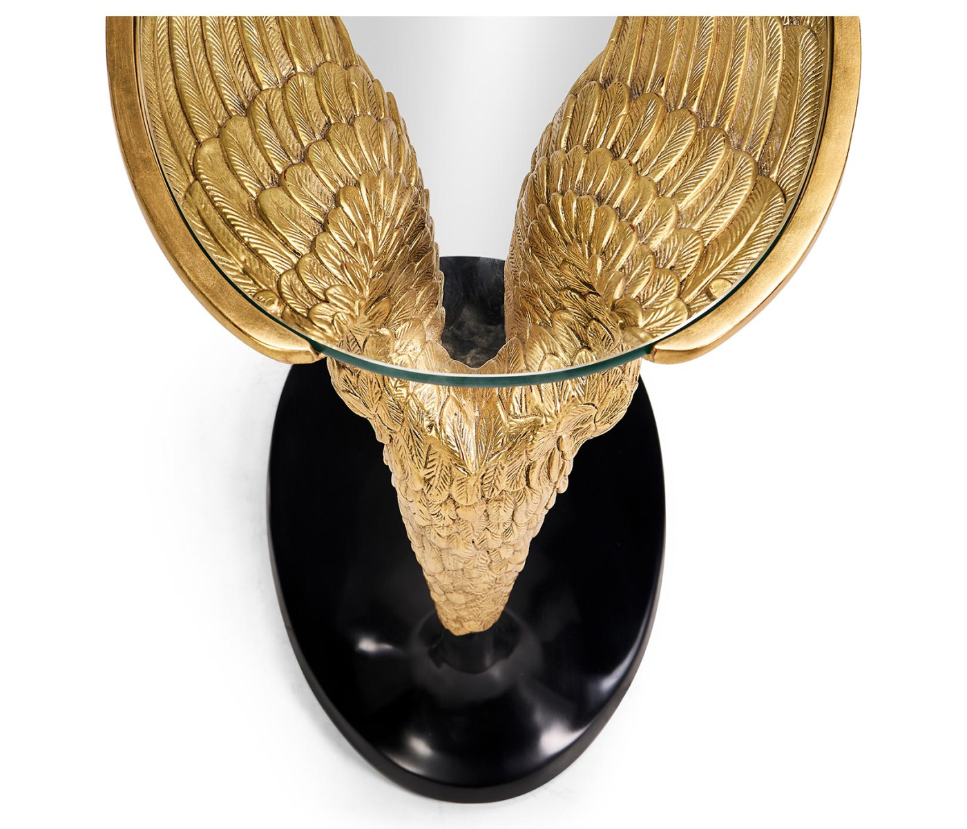 Empire Style Winged Sofa Table