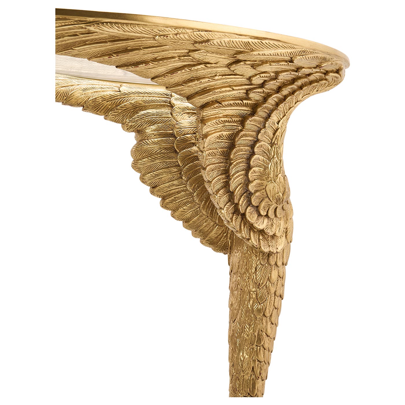 Empire Style Winged Sofa Table