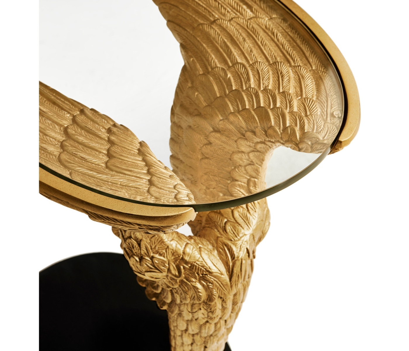 Empire Style Winged Sofa Table