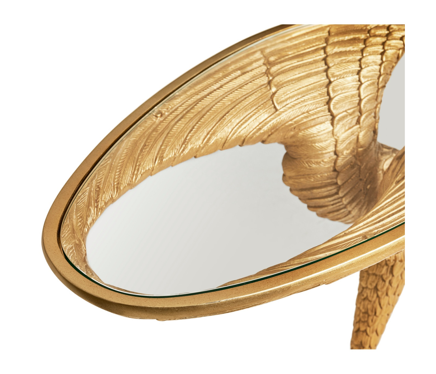 Empire Style Winged Sofa Table