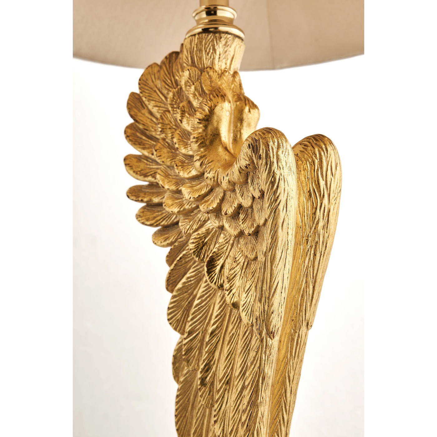 Angel Wing Gilded Table Lamp