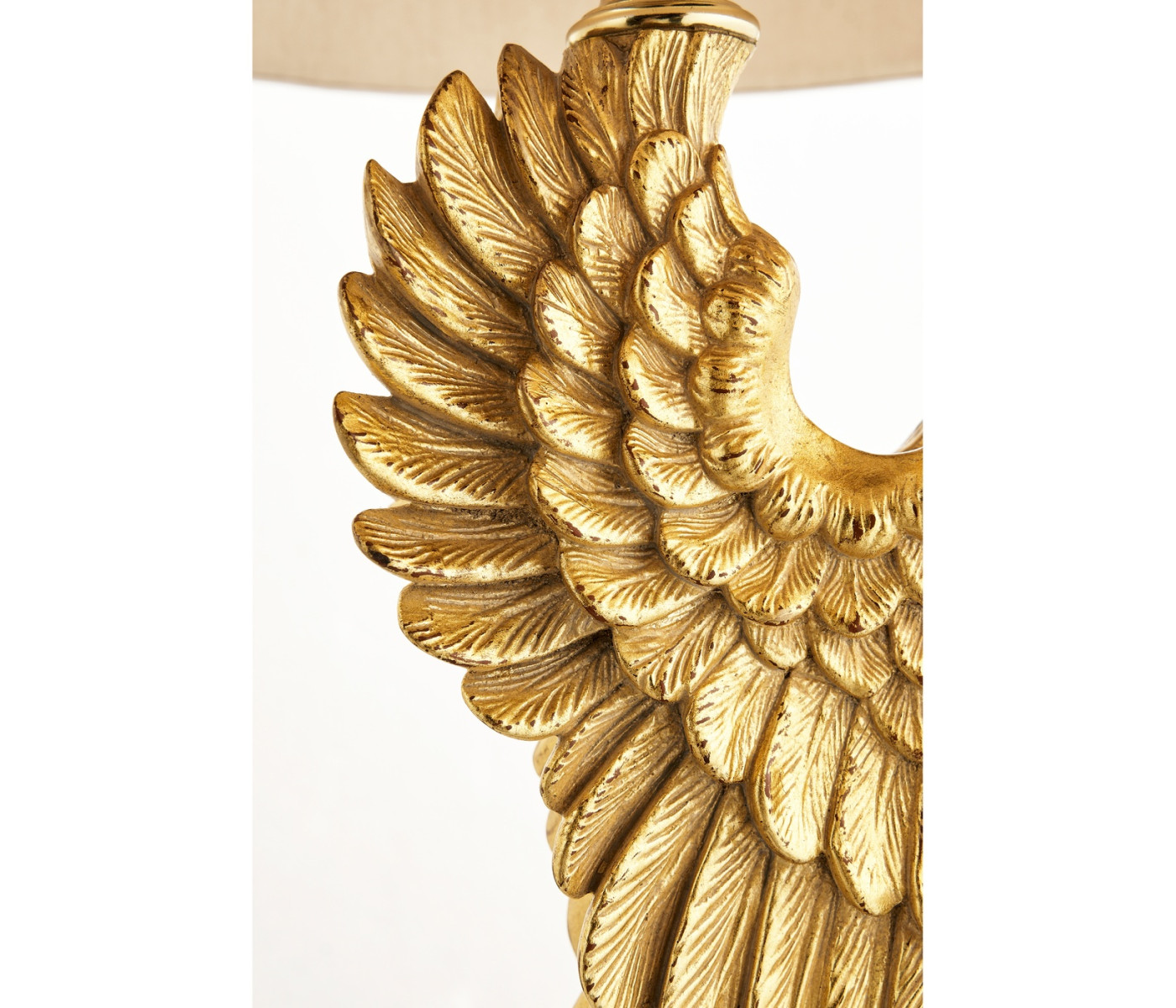 Angel Wing Gilded Table Lamp