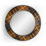 Hand Inlaid Tartan Porthole Mirror 28