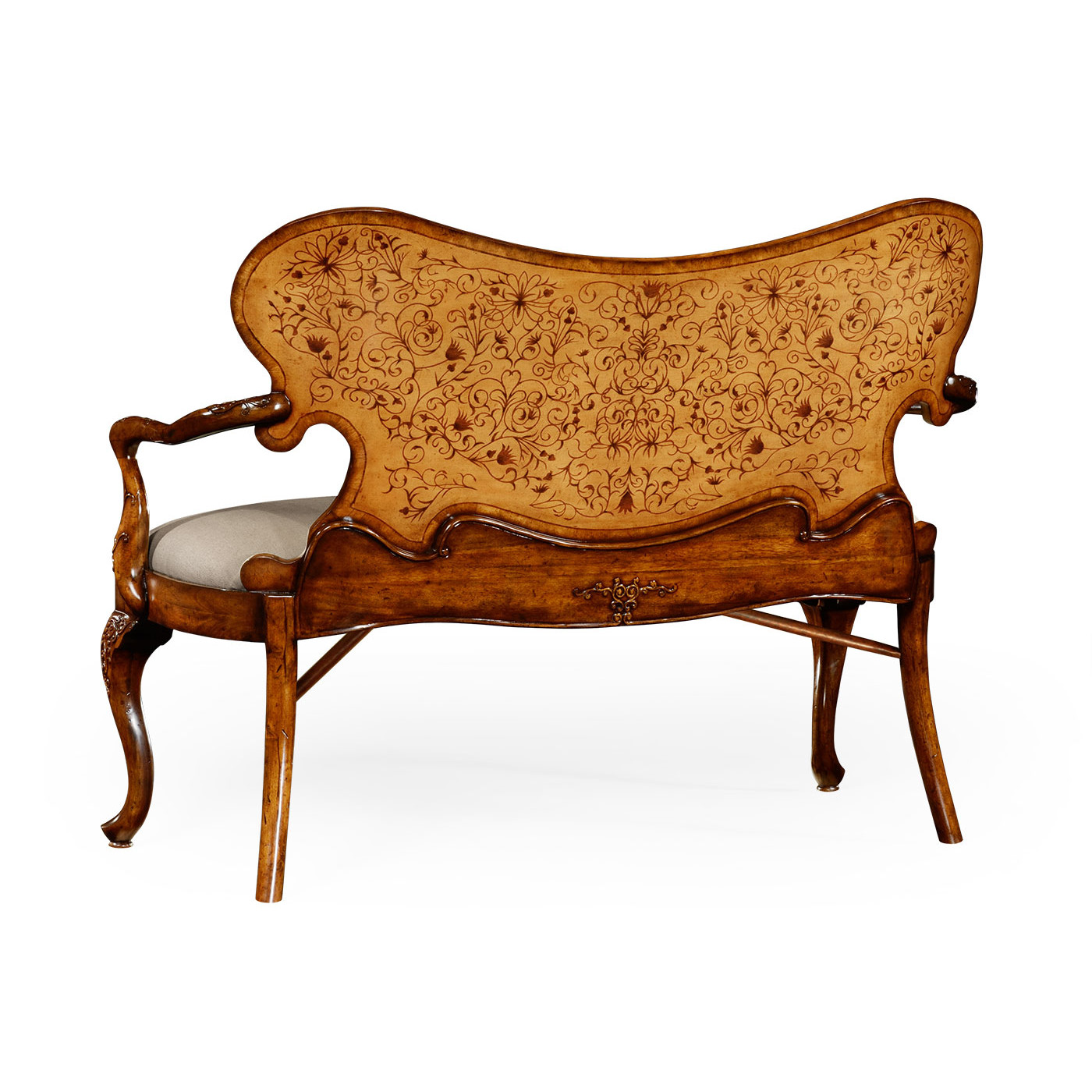 Seaweed Marquetry Loveseat